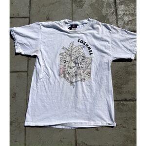 1999 Cozumel Mexico Lizard Vintage Beach Graphic T Shirt - Great Condition